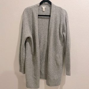 knit long cardigan